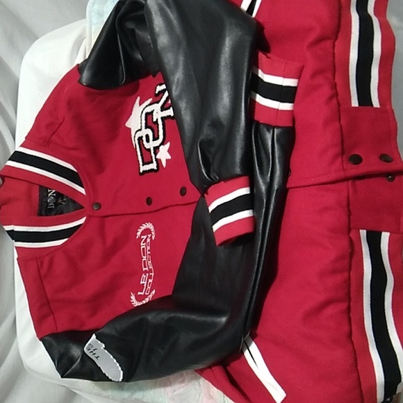 SALE! NWT Don Le Don Collection Letterman Jacket 2XL (Color RedSold Out Online) - Picture 12 of 12